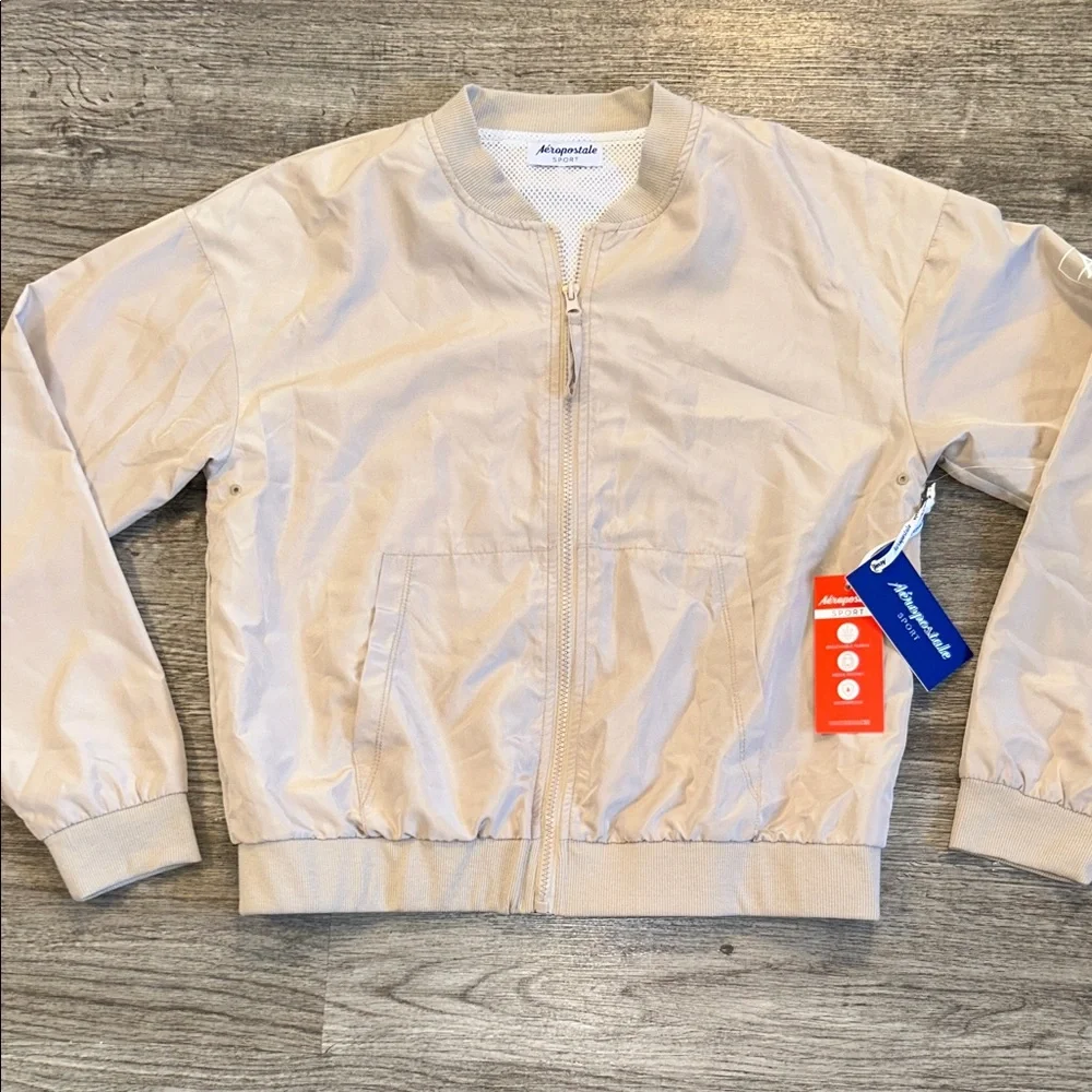 Aeropostale Lightweight Bomber Jacket Zip Front Casual Windbreaker - Picture 2 of 13